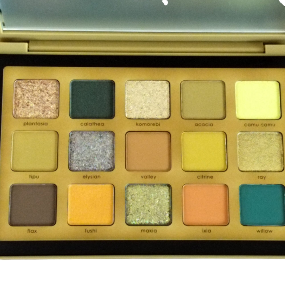 Natasha Denona Yucca Palette - Green, Gold, and Yellow Hues - Picture 3 of 6